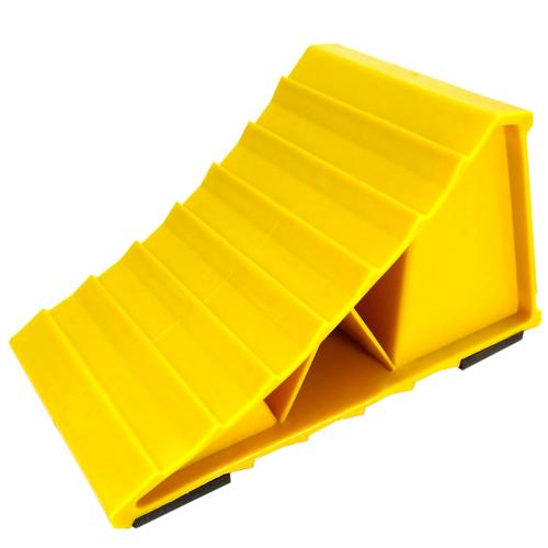 Упор під колесо ST-002 — посилений пластиковий фіксатор 210×120×195 мм