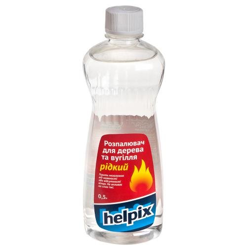 Розпалювач рідкий HELPIX для дерева та вугілля 500 мл