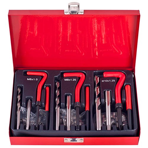 Набір для відновлення різьби Alloid HP-1051 M6–M10, 88 предметів
