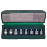 Набір торц головок зовнішній торкс 1/4", Е4-Е12, 8 предм (26410-8) HANS