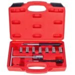 Комплект фрез для чищення седел форсунок, 10 предм(КФ-3015) Alloid