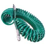 Шланг спіральний для пневмоінструменту 8*12мм*10м з перехідниками (V-81210Р)