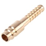 Штуцер для шланга Alloid 8 мм металевий