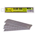 Леза сегментні 18 мм, пластиковий пенал 10 шт Alloid