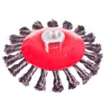 Щітка конусна "пучки крученого дроту" 100мм, М14х2 Alloid