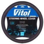 Чохол на кермо 331 M чорна/БО/перф./шкіра