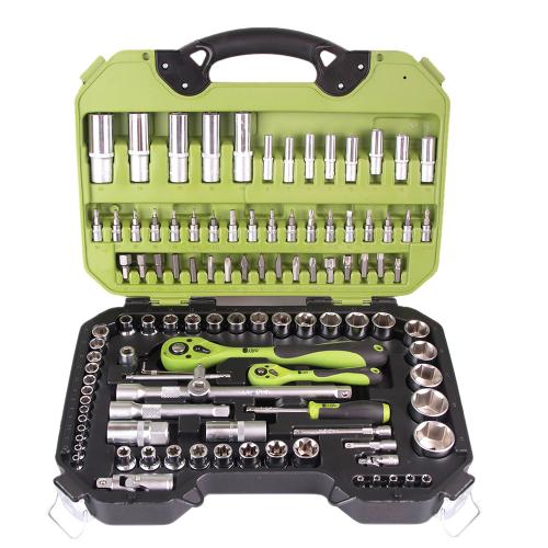 Набір інструменту Alloid TS-108 1/2″ і 1/4″ 108 предметів