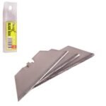 Леза трапецеподібні 19х61х0,6мм SK5, пластиковий пенал 10шт Alloid