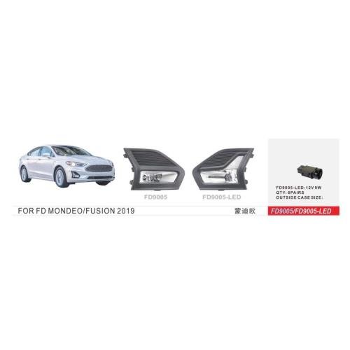 LED протитуманні фари FD-9005L Ford Fusion 2019– 12 В 9 Вт з проводкою