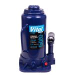 Домкрат гідравлічний телескопічний Vitol 15 т 230–460 мм