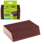 Губка шліфувальна трапецеподібна 110х75х55х25мм, зерно 120, Alloid