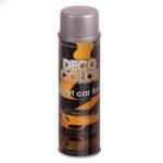 Аерозольна акрилова фарба Deco Color срібна RAL 9006, глянець 500 мл