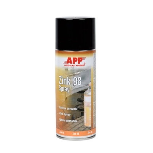 Цинковий ґрунт APP Zink 98 Spray шифер, аерозоль 400 мл