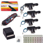 Комплект центрального замка PULSO DL-48001 на 4 двері, 12 В