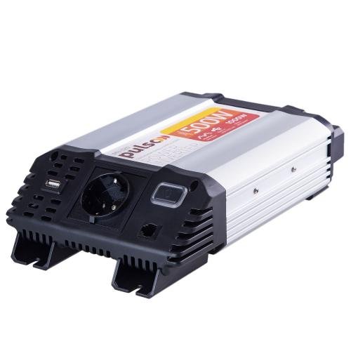 Перетворювач напруги PULSO IMU-520 12V–220V 500W з USB