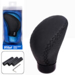 Ручка к/п декор. (F 250132 BK) AX-J2421 чорна шкiра