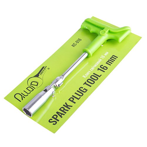 Ключ свічковий Alloid КС-016 Т-подібний з шарніром 16 мм Cr-V