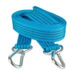 Трос буксирувальний ST215B/ТР-208-2-2 2т стрічка 45мм х 5.0 м синій/карабін/в пакеті