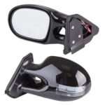 Дзеркало бічне ЗБ 3252C /LED чорне/пов