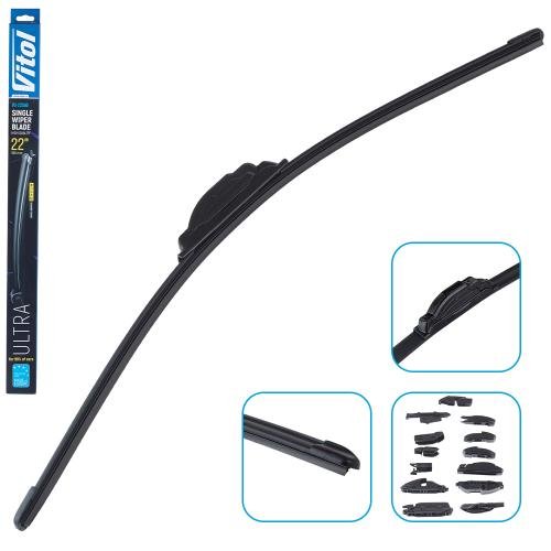 Щітка склоочищувача VITOL ULTRA 22″ (560 мм) безкаркасна