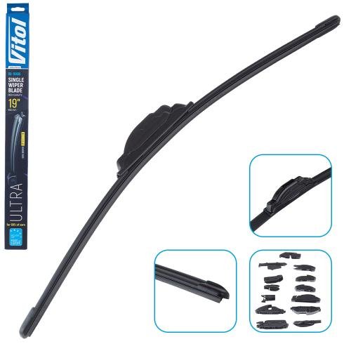 Щітка склоочищувача VITOL ULTRA 19″ (480 мм) безкаркасна
