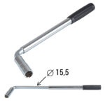 Балонний ключ Alloid телескопічний 1/2" 17×19 мм посилений