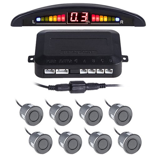 Паркувальна система Pulso LP-10180 LED 8 датчиків Ø22 мм