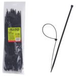 Хомут пластиковий Alloid 4.8 х 300 100 шт./уп. чорний