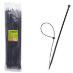 Хомут пластиковий Alloid 4.8 х 400 100 шт./уп. чорний