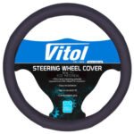 Чохол руля  17023 BK XL чорн