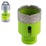 Свердло корончате алмазне по кераміці 40мм, для КШМ М14х2мм Alloid