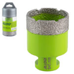 Свердло корончате алмазне по кераміці 45мм, для КШМ М14х2мм Alloid