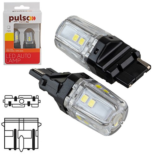 Габаритні LED лампи PULSO LP-64156W T25/3156 9–36V