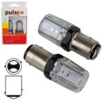 Лампа PULSO/габаритні/LED 1157/BAZ15d/12SMD-2835/9-36v/120/50lm