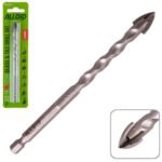 Свердло по склу та кераміці QUADRO 12мм, хвостовик HEX 1/4" Alloid, L= 120mm