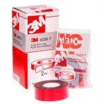 Стрічка липка двостороння 6008F-40мм*0,8*2м/червона