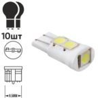 LED лампа PULSO T10 Ceramic, 5 SMD 5050, 12V, 100 lm