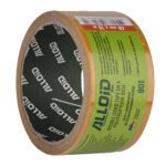 Скотч двосторонній на поліпропіленовій основі 48мм х 5м, 90мкм Alloid