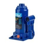 Домкрат гідравлічний  телескоп  5 т картон. Висота піднімання  185-358 мм 4.1кг Iron Hand (IH-185355D)