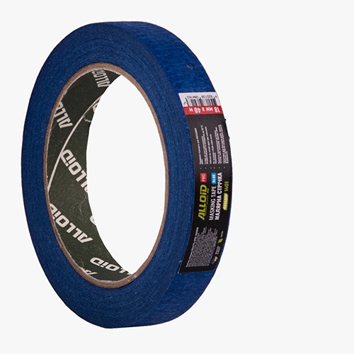 466620 Alloid Pro. Стрічка малярська фасадна синя 18мм х 40м, 140мкм - Зображення 1