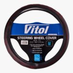 Чохол на кермо VLU-2402001 M чорний/БО