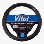 Чохол на кермо VLCU-1409009 M  чорн./БО