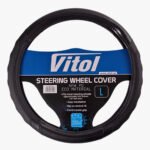 Чохол на кермо VLCU-1409009 L  чорн./БО