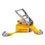 Ремінь стяжний 5т ST-212D-10 YL 50мм х 10м (мех./трос)