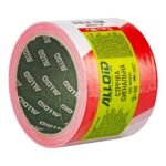 Стрічка сигнальна 72мм х 100м, 35мкм Alloid