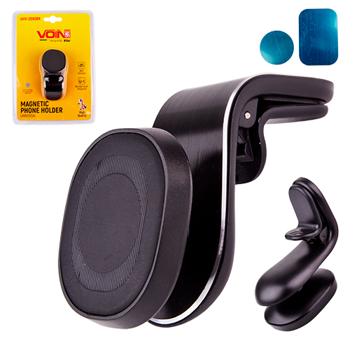 Магнітний тримач телефону на дефлектор VOIN UHV-2690BK