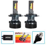 LED лампи PULSO LC7 H4 — 2×85W, 20000Lm, 6000K, 9–30V, Customized CSP