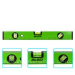 Рівень будівельний Alloid 40 см — алюмінієвий корпус, 3 капсули