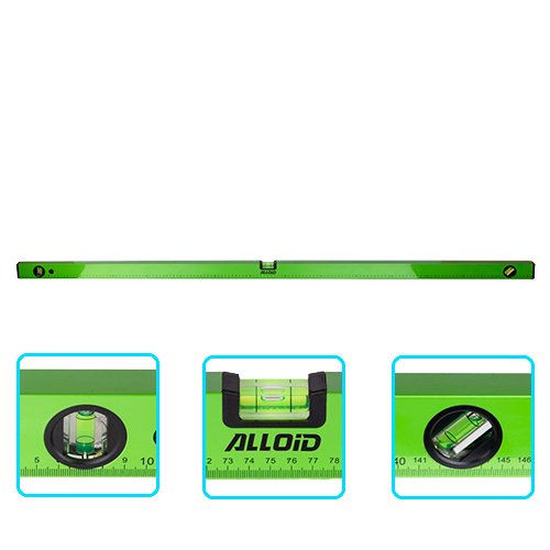 Будівельний рівень Alloid 150 см 3 капсули