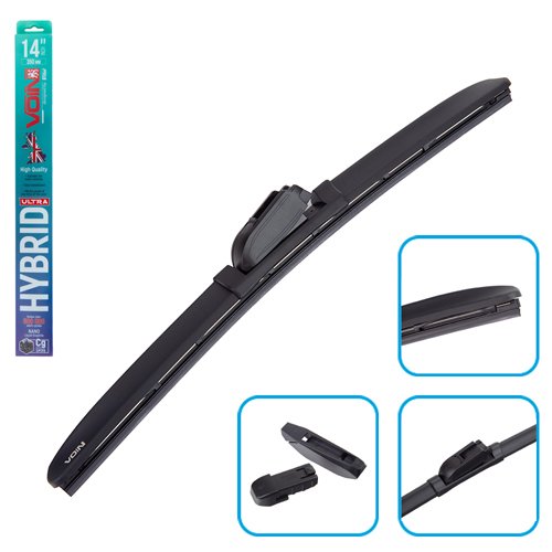 Гібридна щітка склоочисника VOIN HYBRID Ultra 14" 350 мм